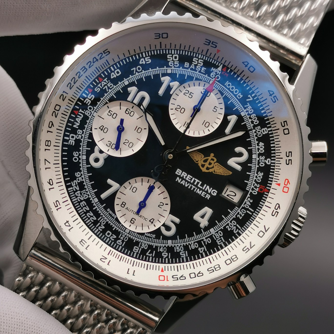 Breitling classic aviation chronograph A13322