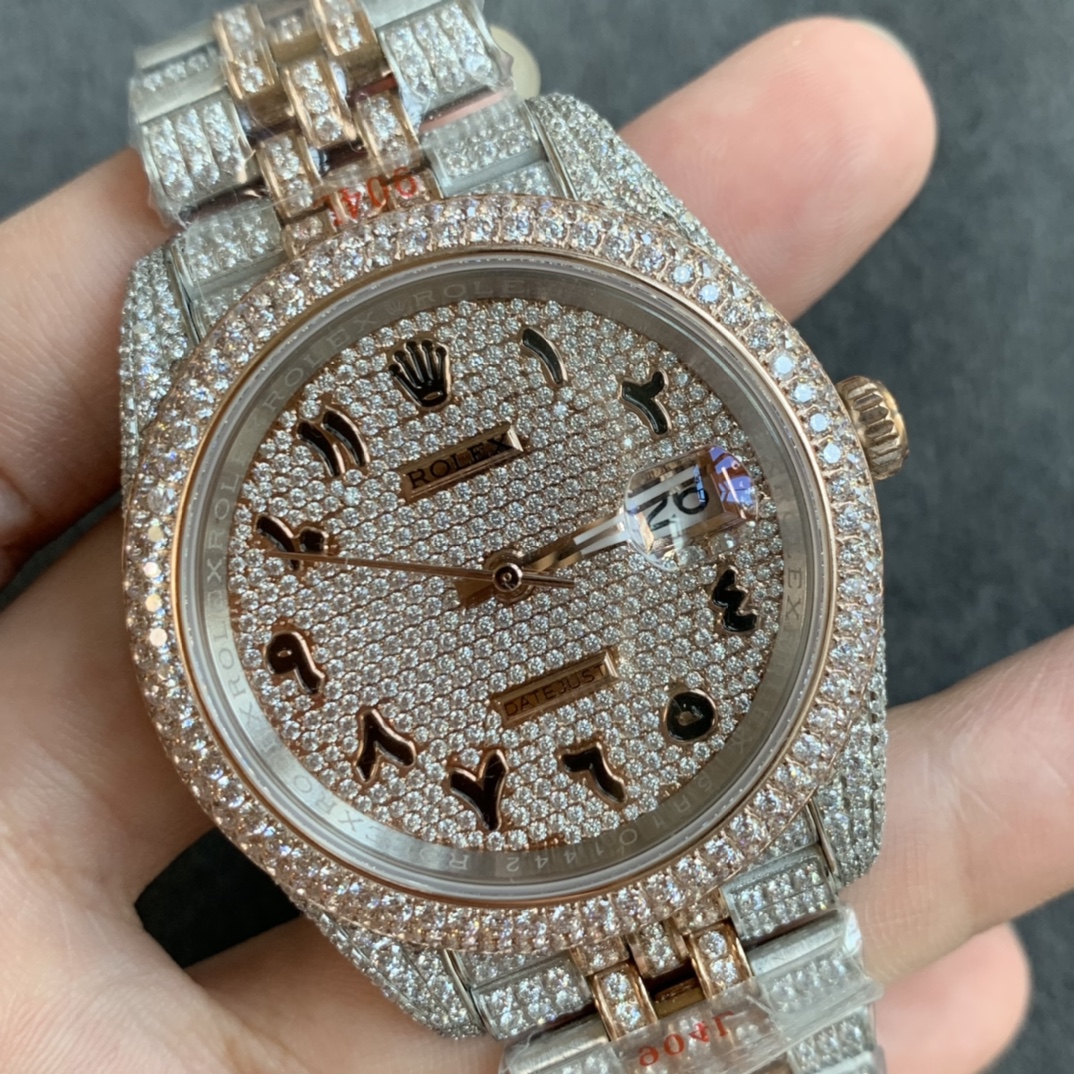Perfect Rolex Datejust Gypsophila Watch