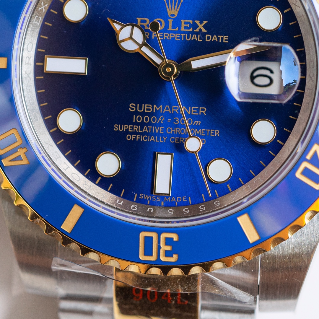 The bezel watch of Rolex Green Water Ghost 116610LV