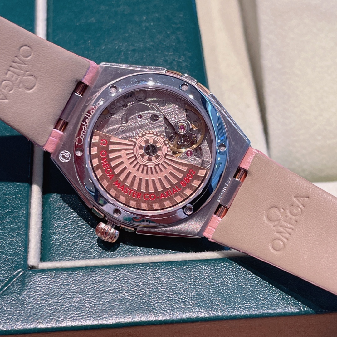 The timeless and charming design of the Omega Constellation series watch