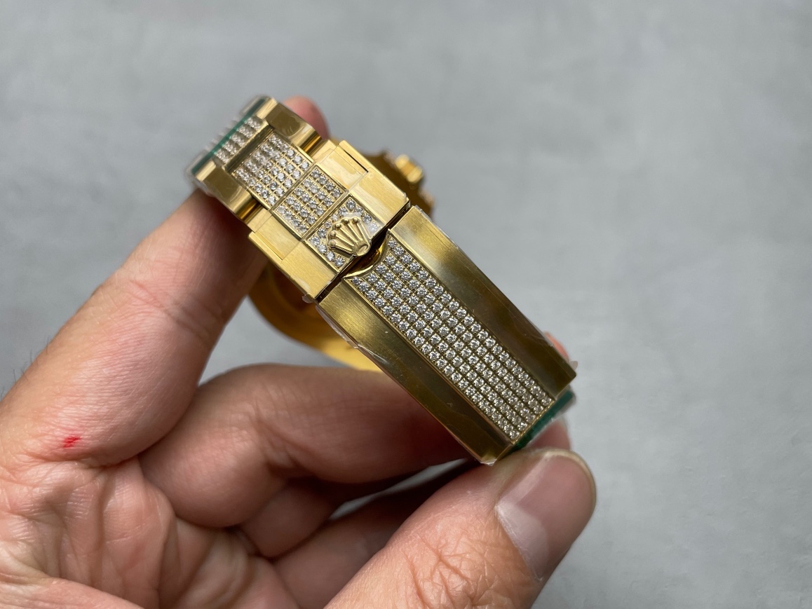 ROF luxury masterpiece, Rolex Submariner rear diamond custom version!