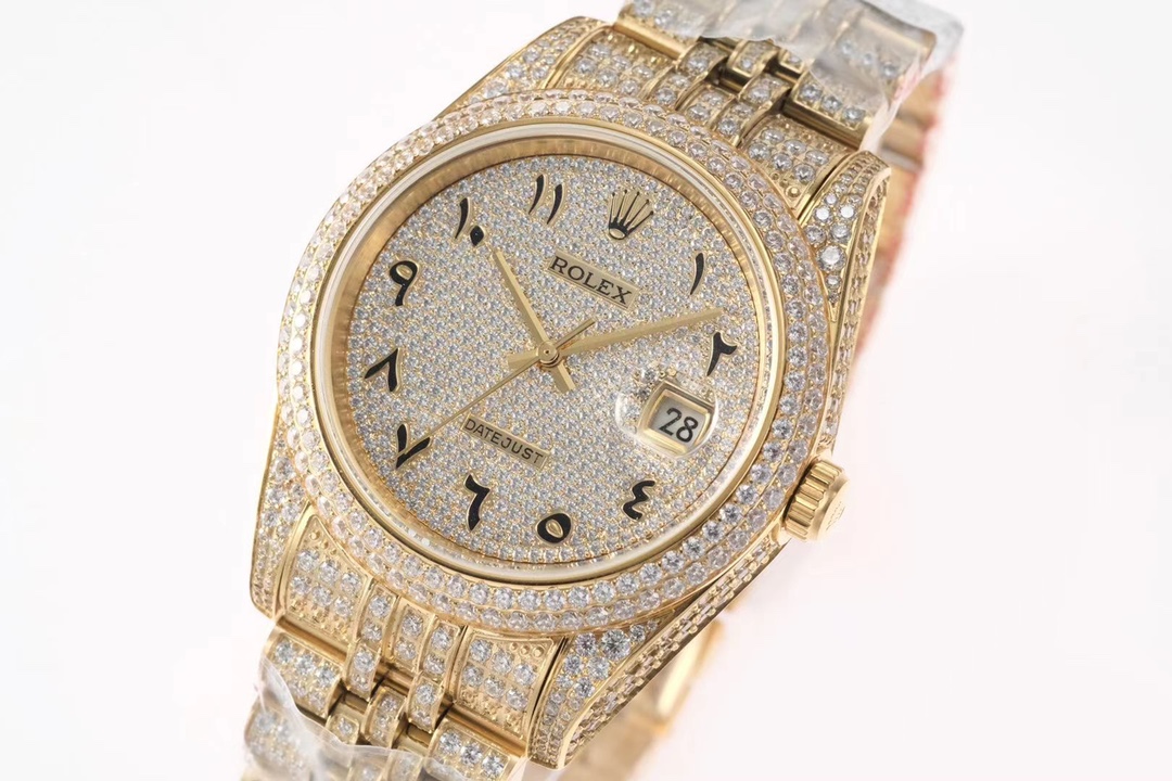 Rolex Diary Full Diamond Luxurious Edition Rolex Luxurious 18k Nano Technology