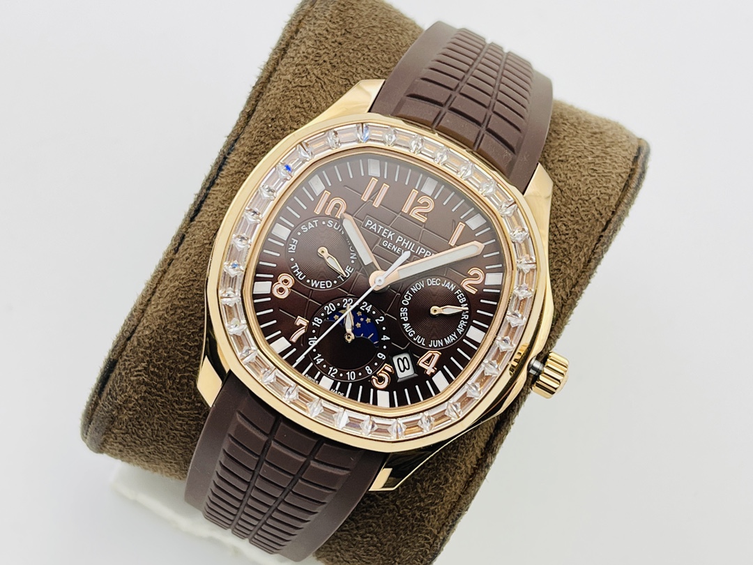 Patek Philippe Complications🔥AQUANAUT Traveler Series