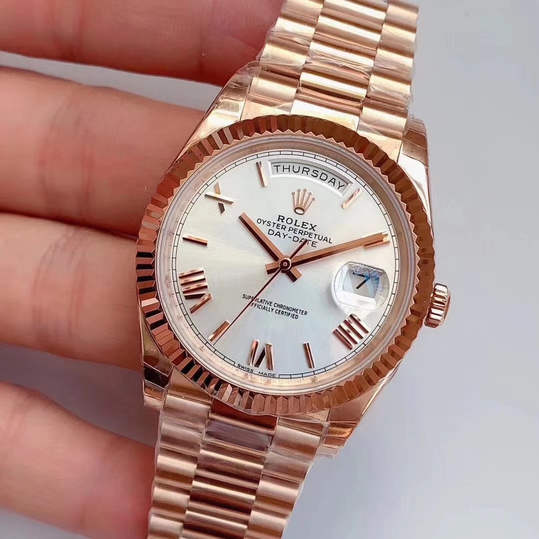 Rolex Datejust 228235 Rose Gold White Rome
