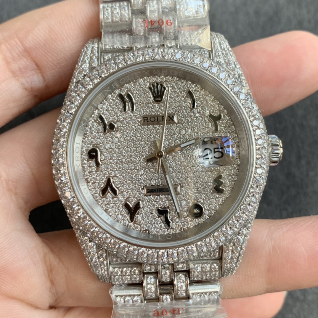 Perfect Rolex Datejust Gypsophila Watch