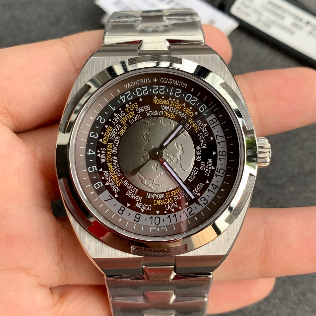 Vacheron Constantin Overseas is a high-quality stainless steel case