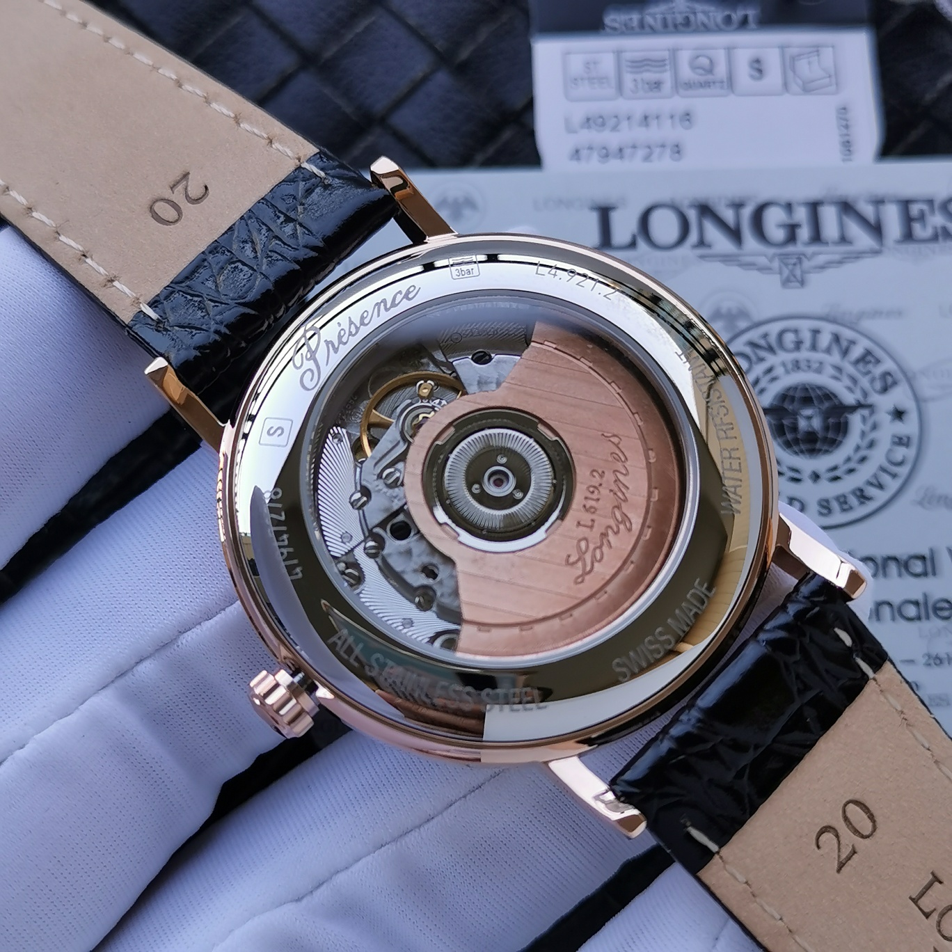 Longines.L619 automatic ultra-thin movement