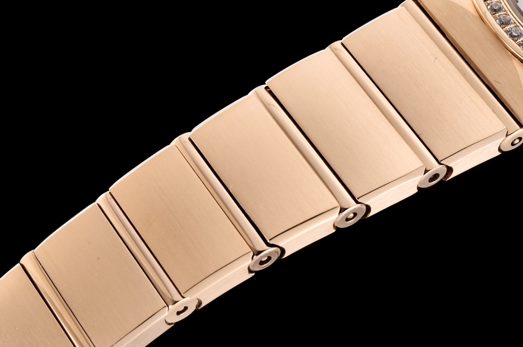 Omega's fifth generation Constellation series 25mm Swiss quartz women's watch.