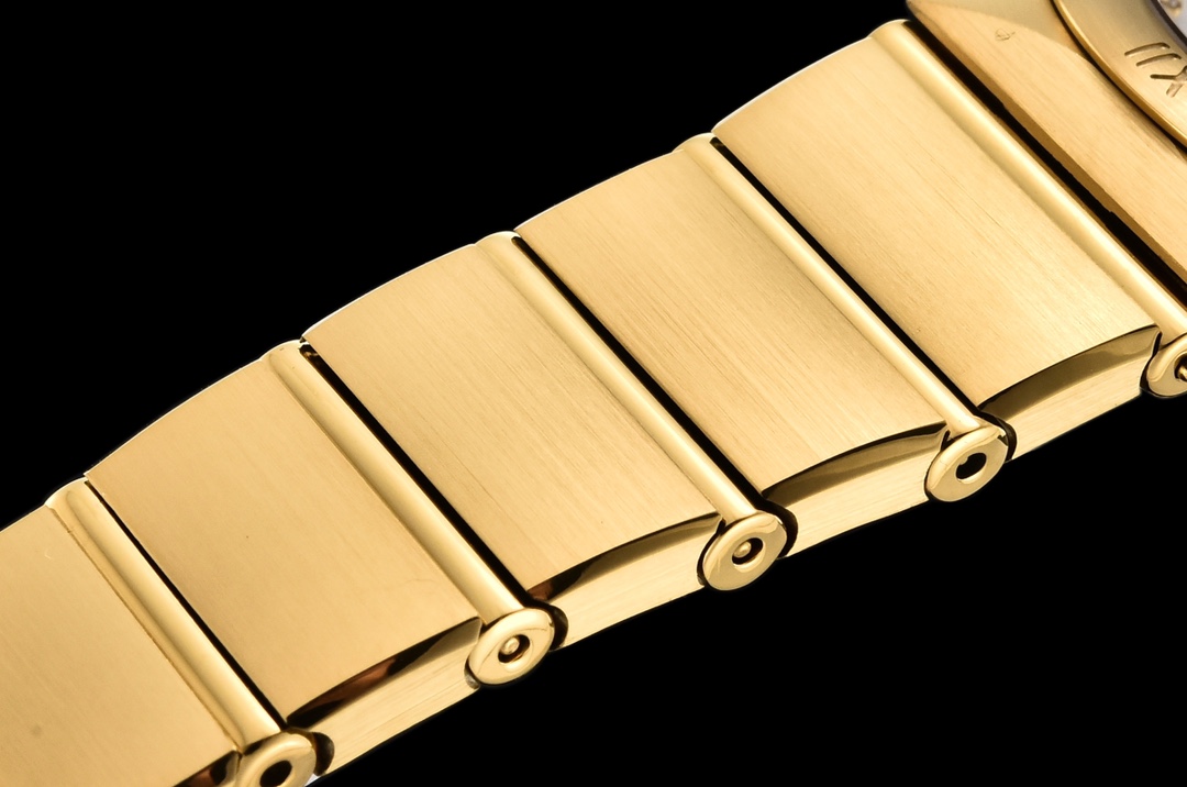 Omega's fifth generation Constellation series 25mm Swiss quartz women's watch.