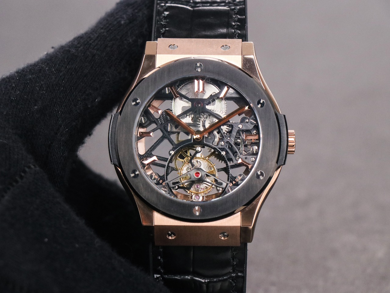 Exclusive launch of JB Yu (CLASSIC FUSION) series tourbillon!