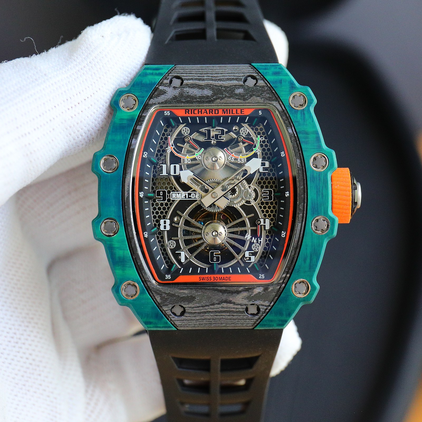 The Richard Mille RM21-01 series is equipped with
