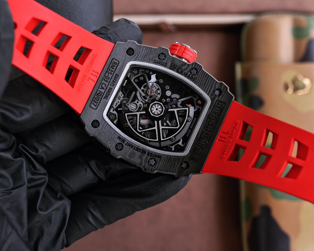 The Chad Mille 35-03 blue watch is a watch