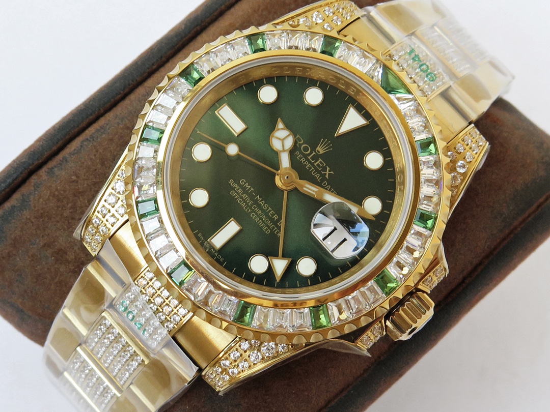 Rolex GMT-Master II Diamond Custom Edition 116758-SARU