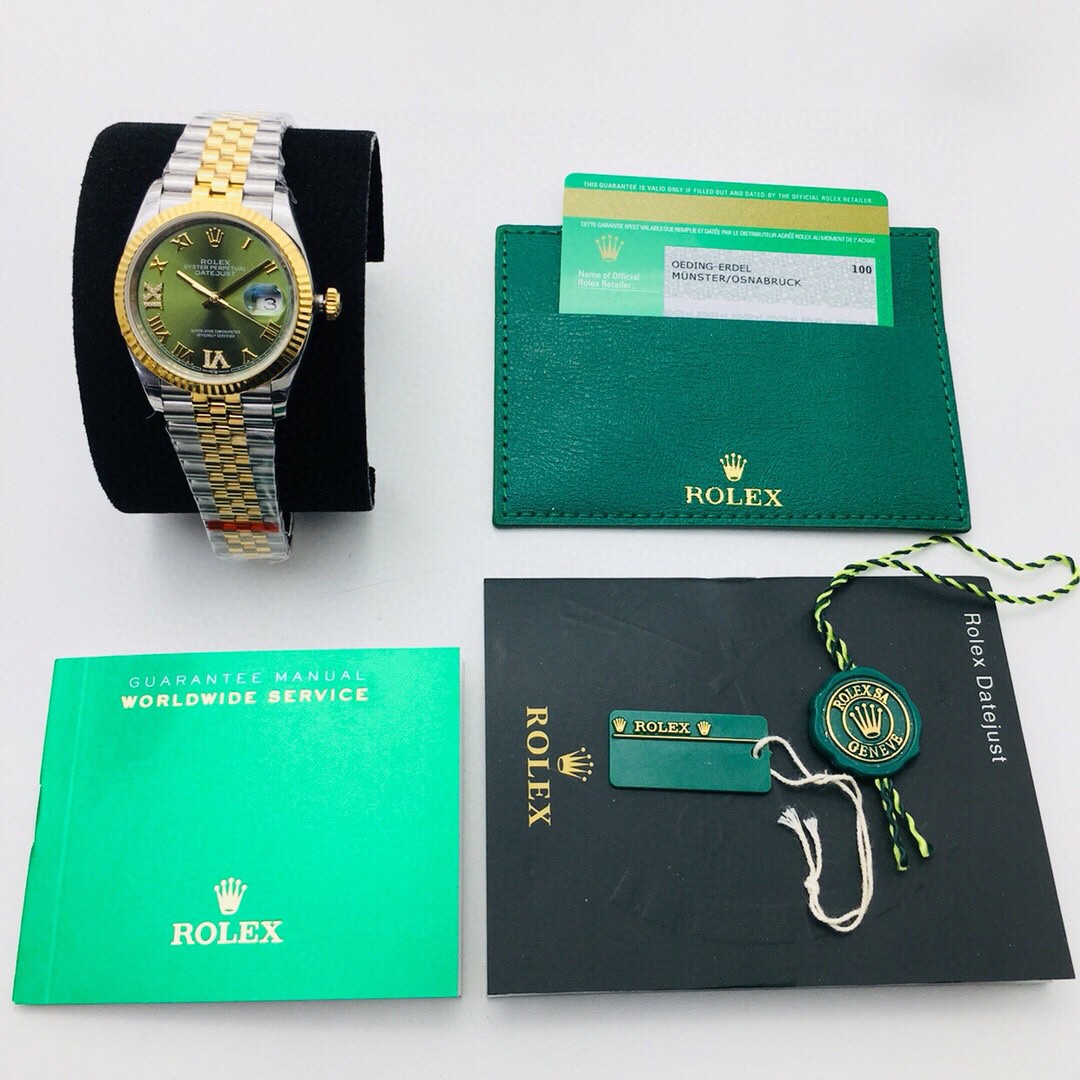 Rolex's original molded 3235 automatic mechanical movement Datejust series 126233