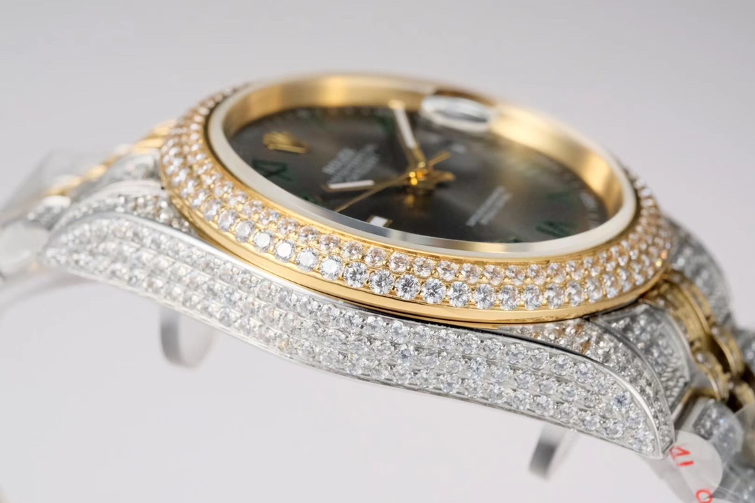Rolex Diary Full Diamond Luxurious Edition Rolex Luxurious 18k Nano Technology!
