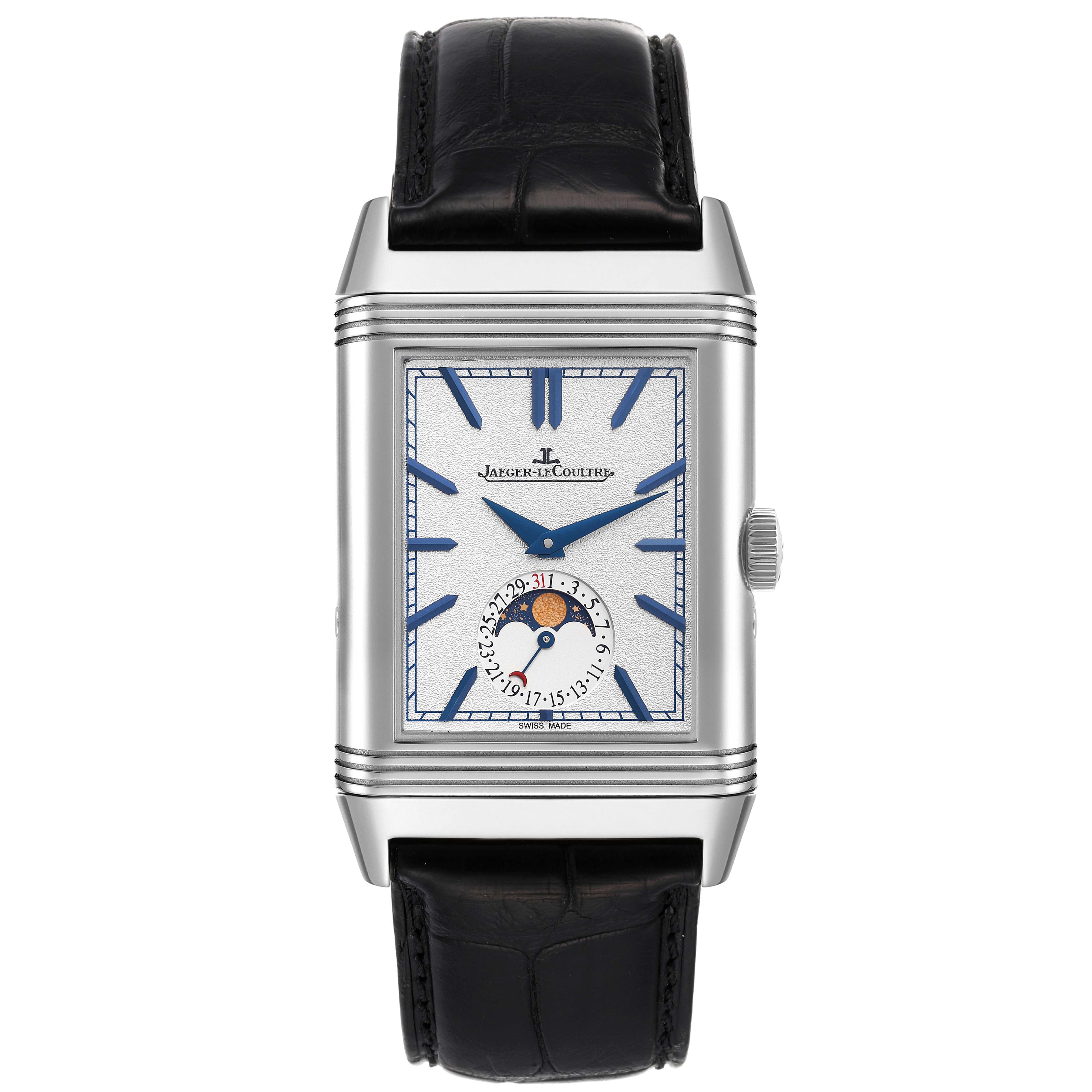 Jaeger LeCoultre Reverso Tribute Duoface Mens Watch 216.8.D3 Q3958420