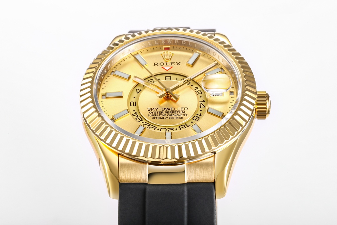 Lux Rolex Sky-Dweller Skywalker 326235-0006!