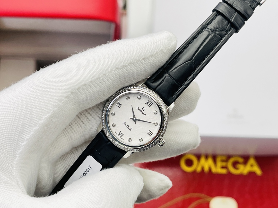 Omega Omega Diefei ladies watch! Challenging perfection, the dial size is 27.4mm