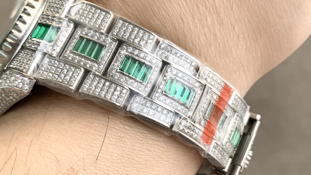 The most expensive Rolex gypsophila watch