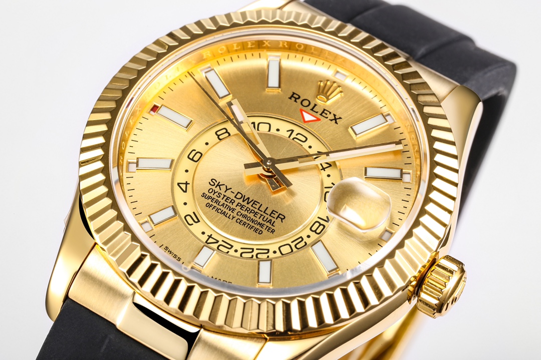 Lux Rolex Sky-Dweller Skywalker 326235-0006!