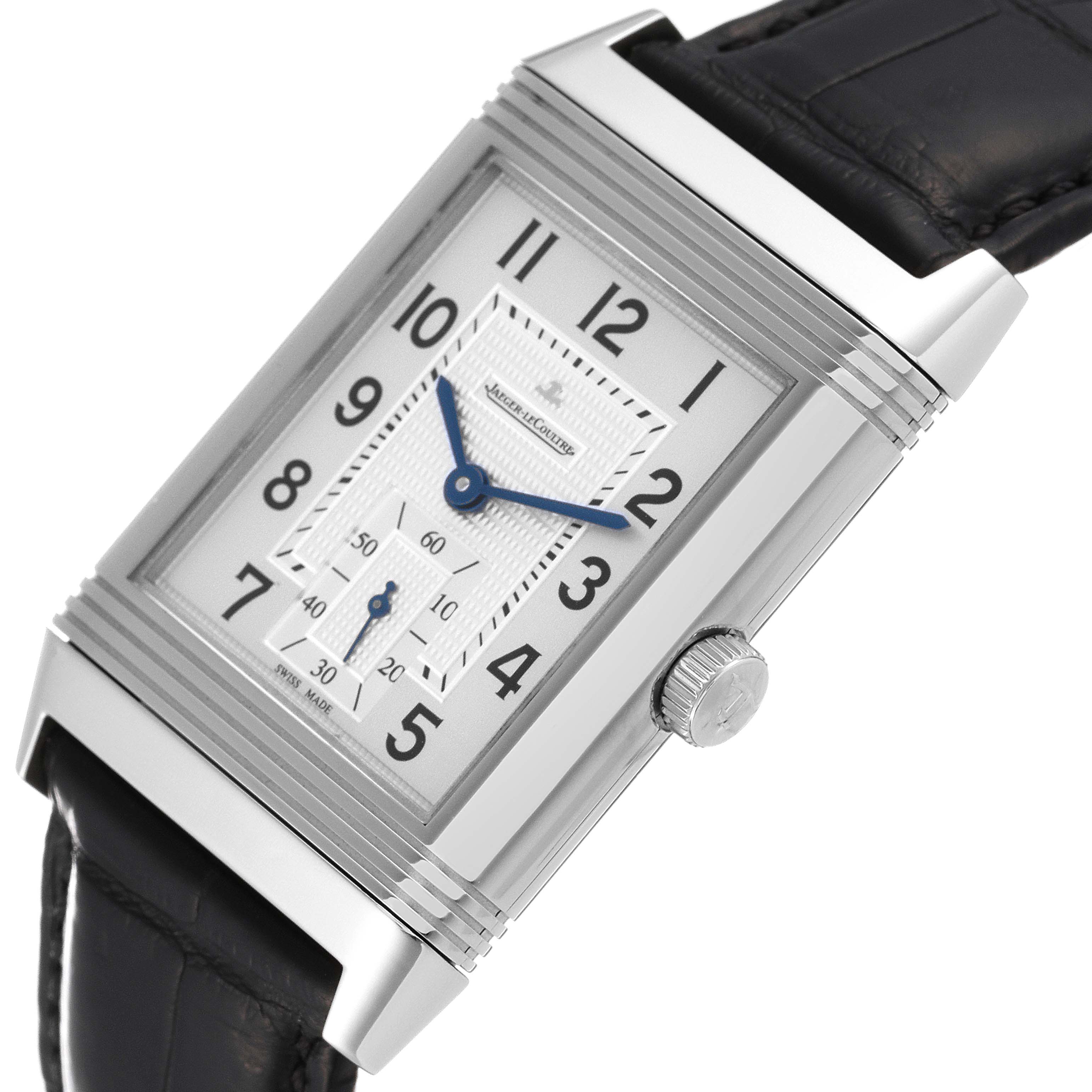 Jaeger LeCoultre Reverso Grande Steel Mens Watch 273.8.04 Q3738420
