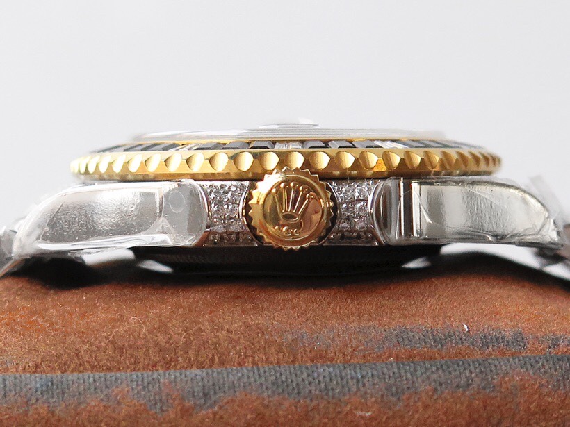 Rolex Greenwich II Custom Edition 116759 SAru-78209 Pavé Diamonds!