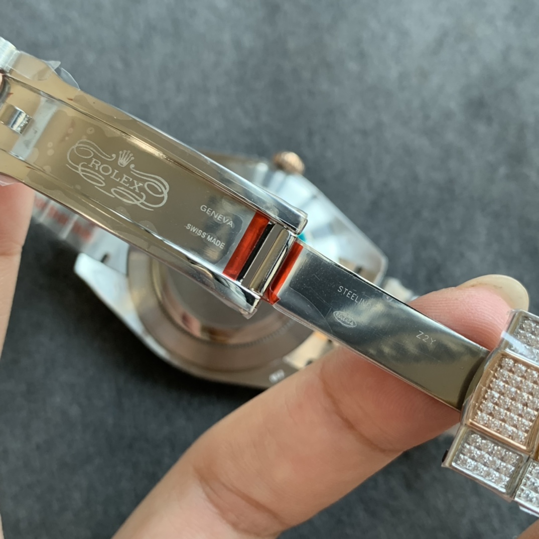 Perfect Rolex Datejust Gypsophila Watch