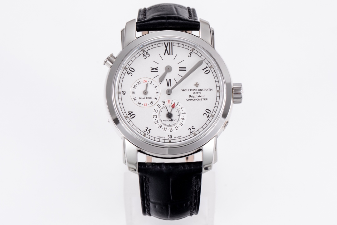 Vacheron Constantin Malta Series 42005 dual-time watch, elegant and noble