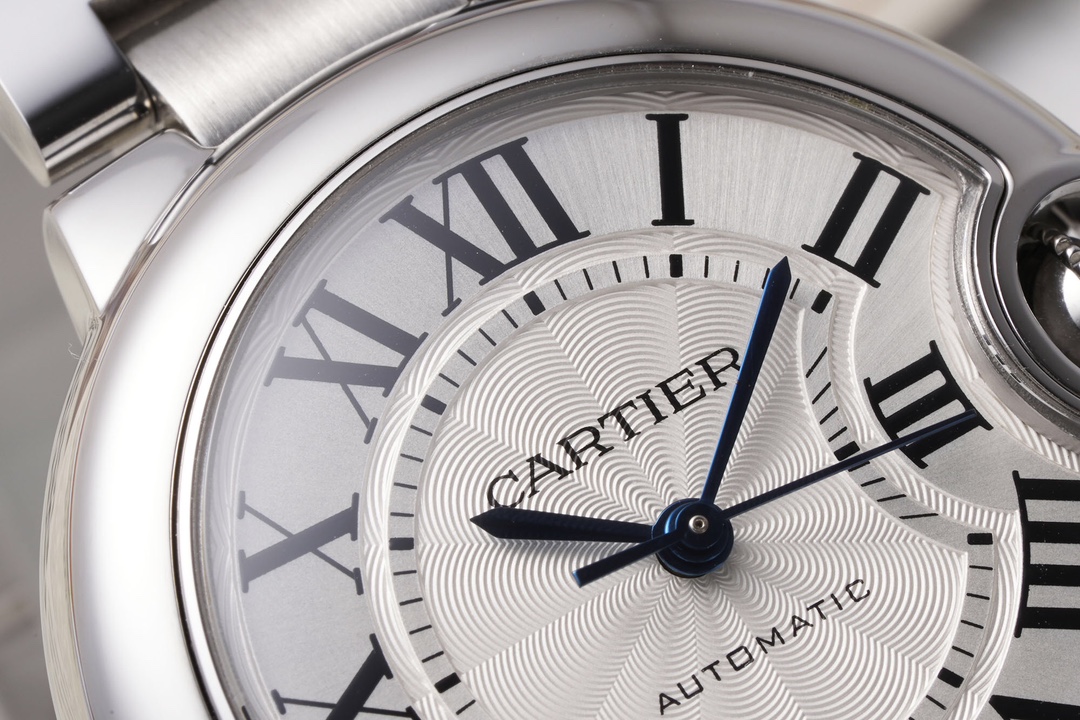 Cartier 33mm blue balloon series watch