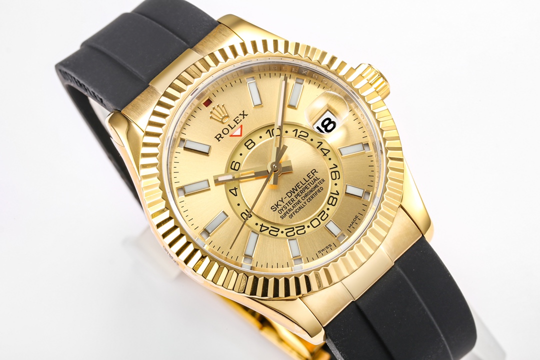 Lux Rolex Sky-Dweller Skywalker 326235-0006!