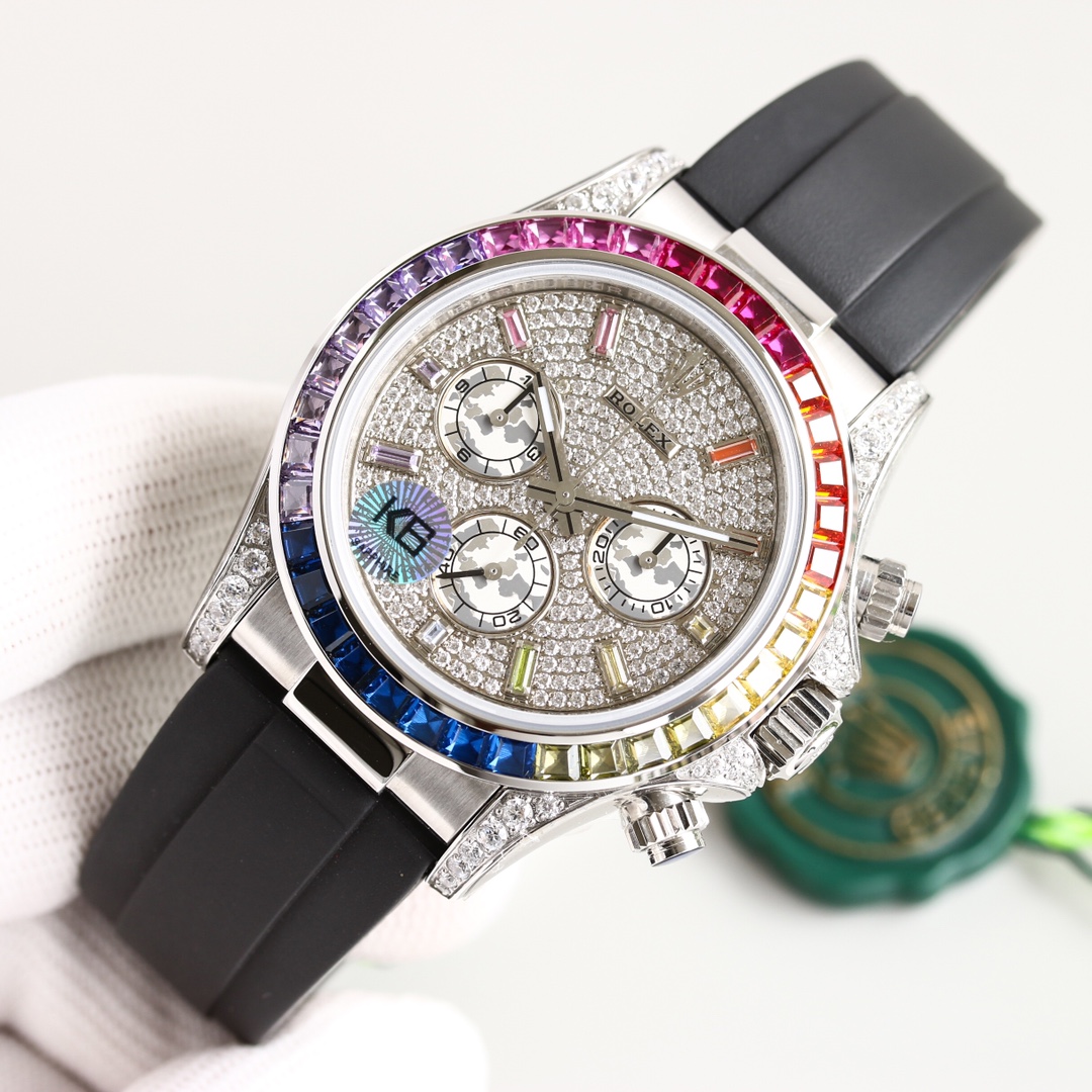 Rolex Top Daytona Rainbow 116518MB