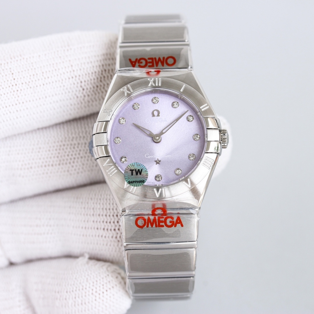 Omega women's Constellation Series 28mm quartz watch