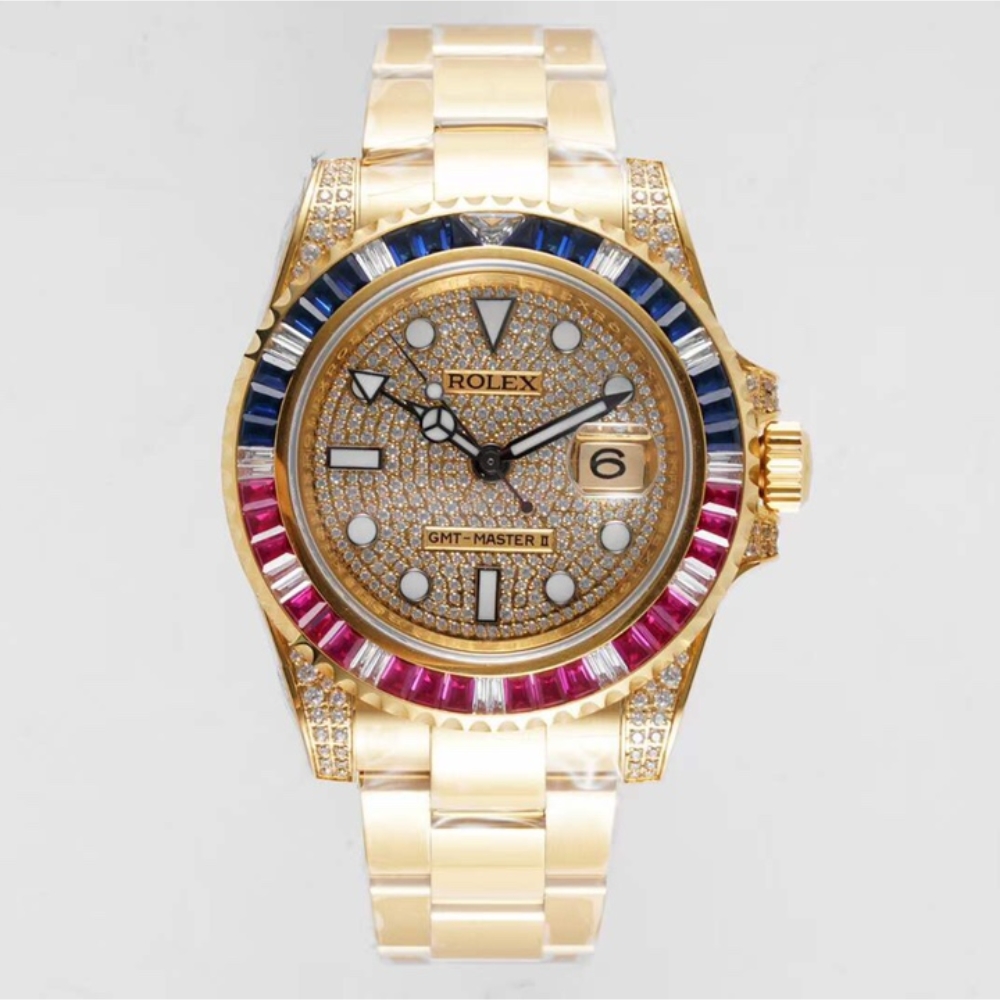 Rolex Greenwich-Master M126755SARU-0003 Rear Diamond Custom Edition
