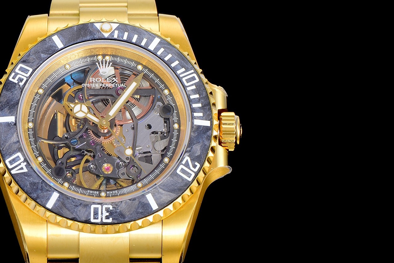 The Heavenly Soldier in the Magical Change Rolex! The fully hollowed out Submariner, the RM027 in Rolex