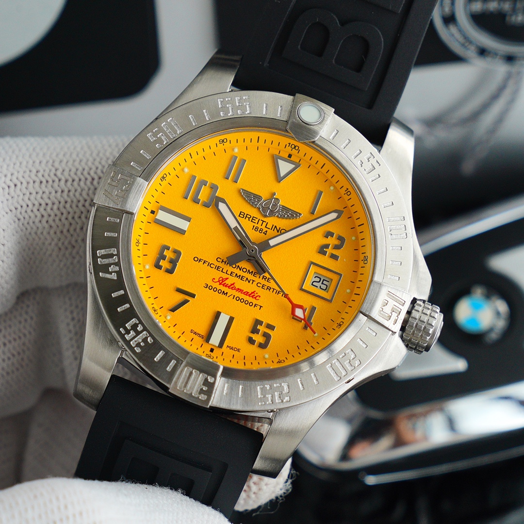 Breitling's classic Avengers series has a resounding name