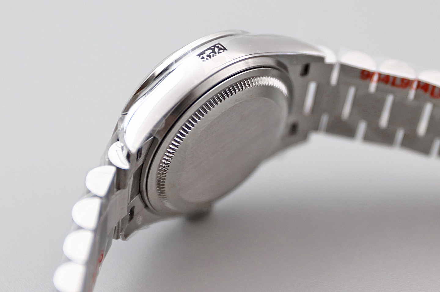 Rolex 28mm logbook women's watch, case size