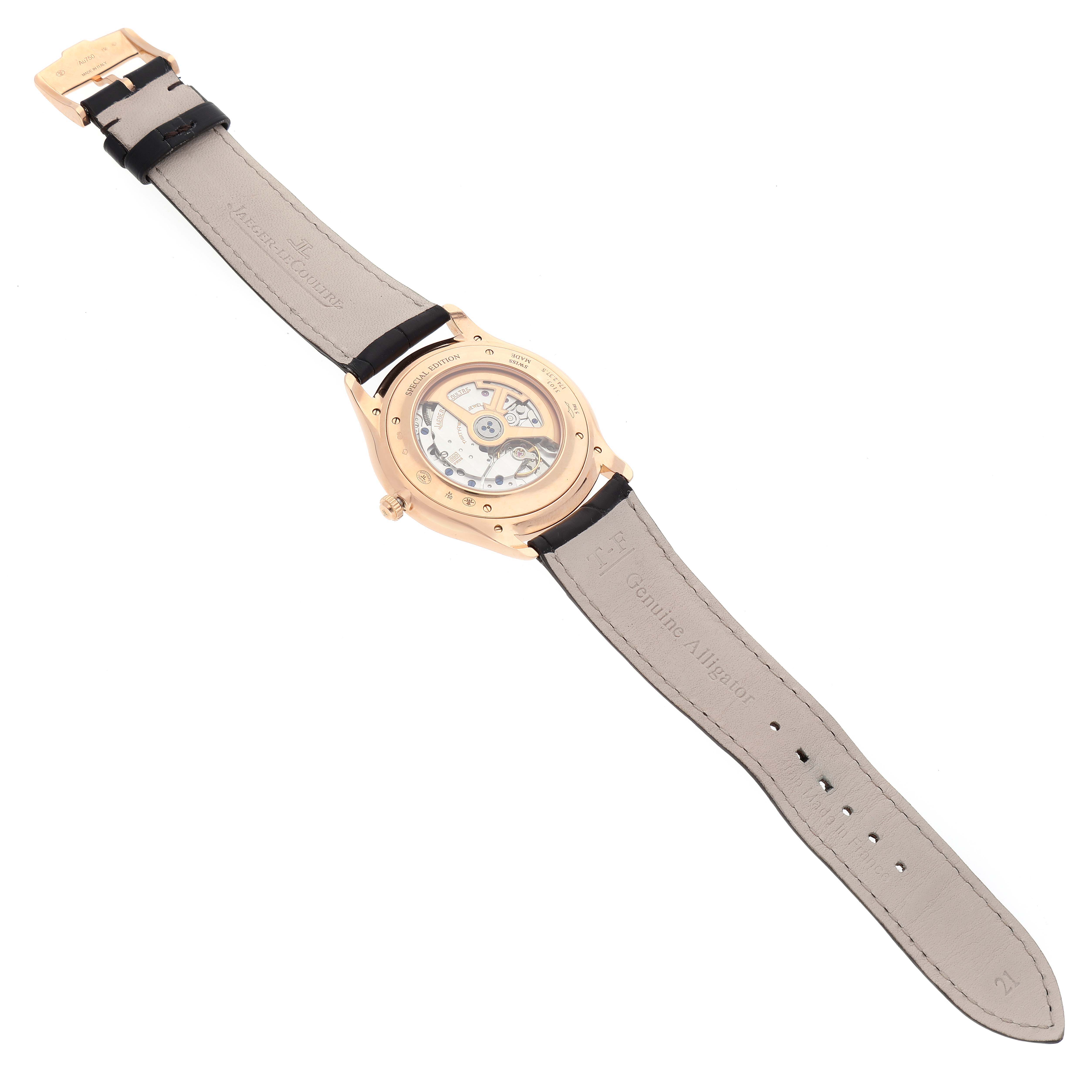 Jaeger Lecoultre Master Grande Ultra Thin Rose Gold Mens Watch 174.2.37.S