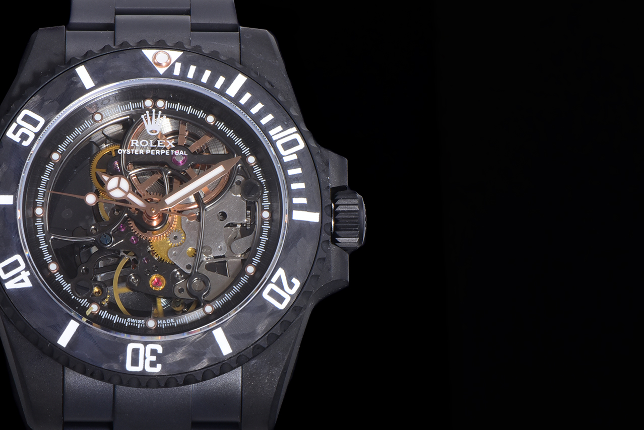 The Heavenly Soldier in the Magical Change Rolex! The fully hollowed out Submariner, the RM027 i