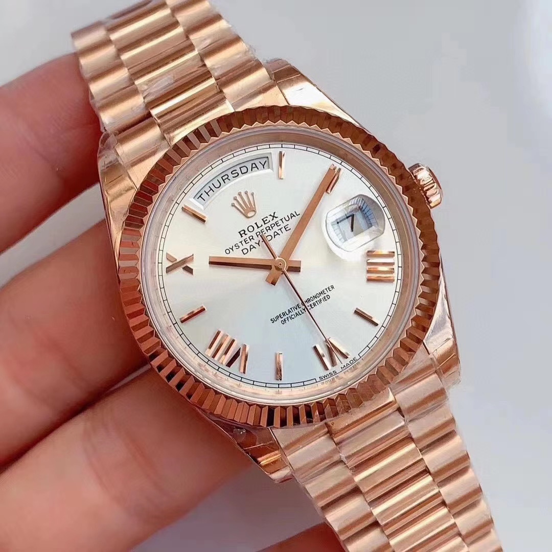 Rolex Datejust 228235 Rose Gold White Rome