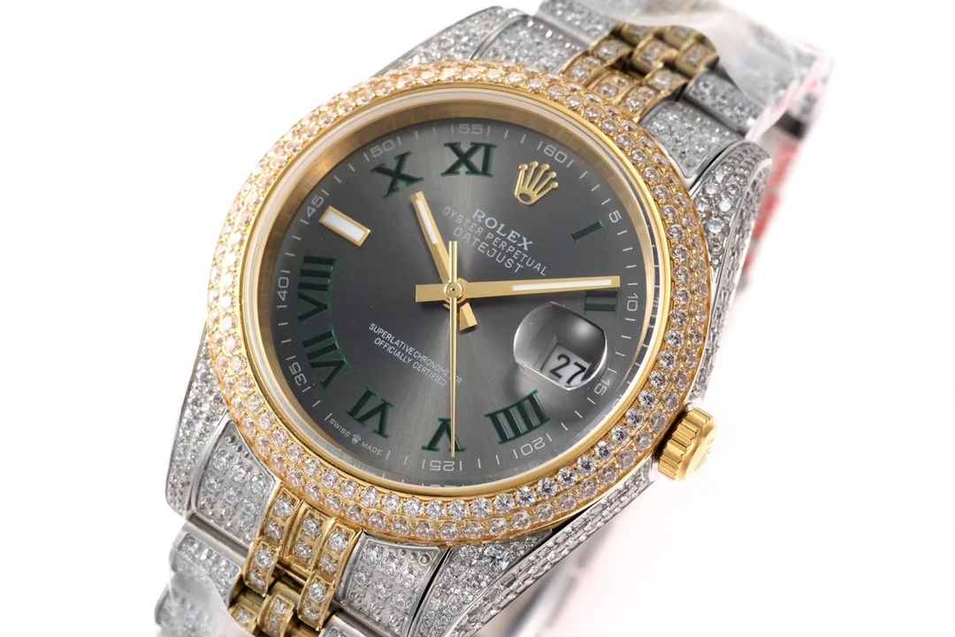 Rolex Diary Full Diamond Luxurious Edition Rolex Luxurious 18k Nano Technology!