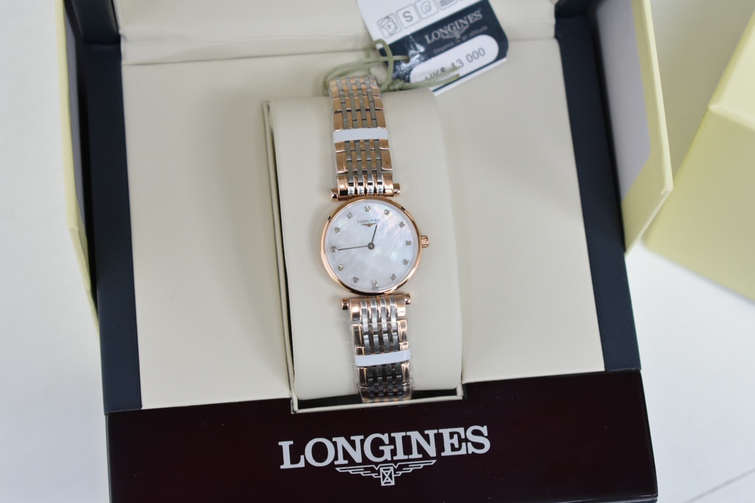 Longines Garland series - casual and fashionable women's quartz watch,