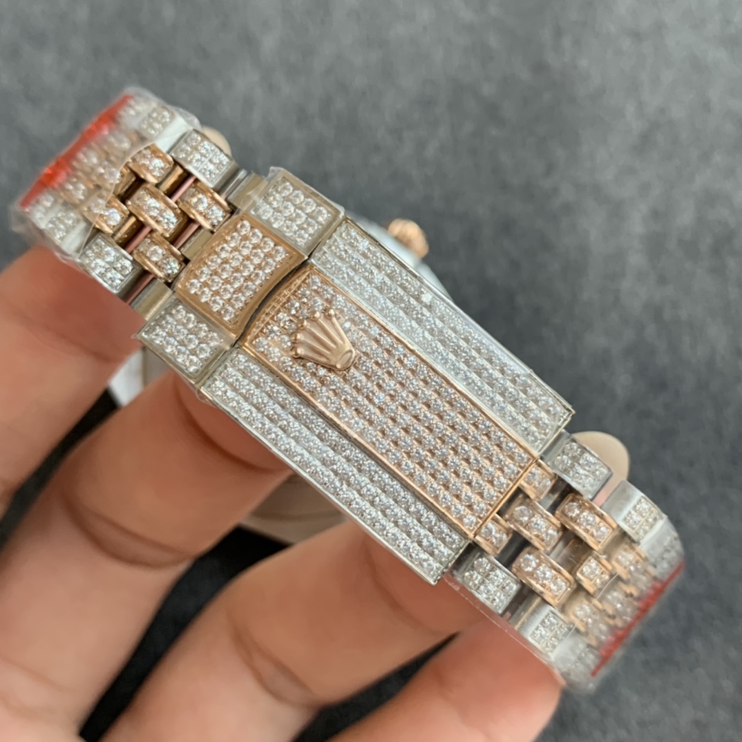 Perfect Rolex Datejust Gypsophila Watch