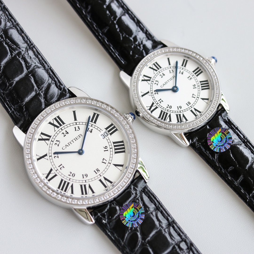 Cartier RONDE DE CARTIER London series WSRN0021 and W6700155