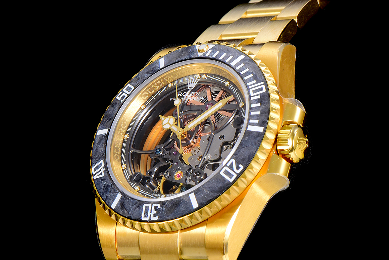 The Heavenly Soldier in the Magical Change Rolex! The fully hollowed out Submariner, the RM027 in Rolex