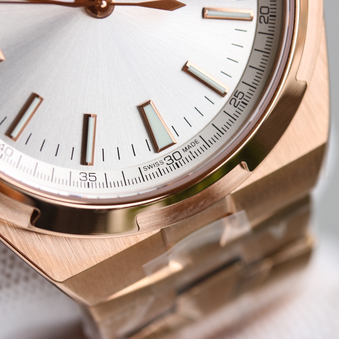 The Vacheron Constantin Overseas watch took 10 months to create a high-quality stainless steel case with