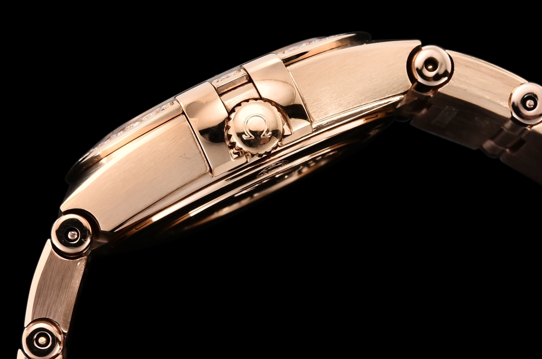 Omega's fifth generation Constellation series 25mm Swiss quartz women's watch.