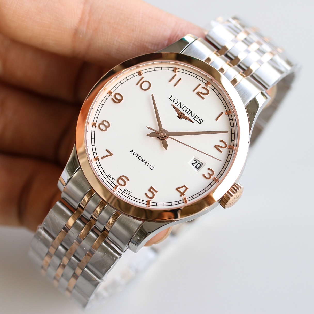 The Longines Pioneer Series L2.820.4.11.6 men's watch