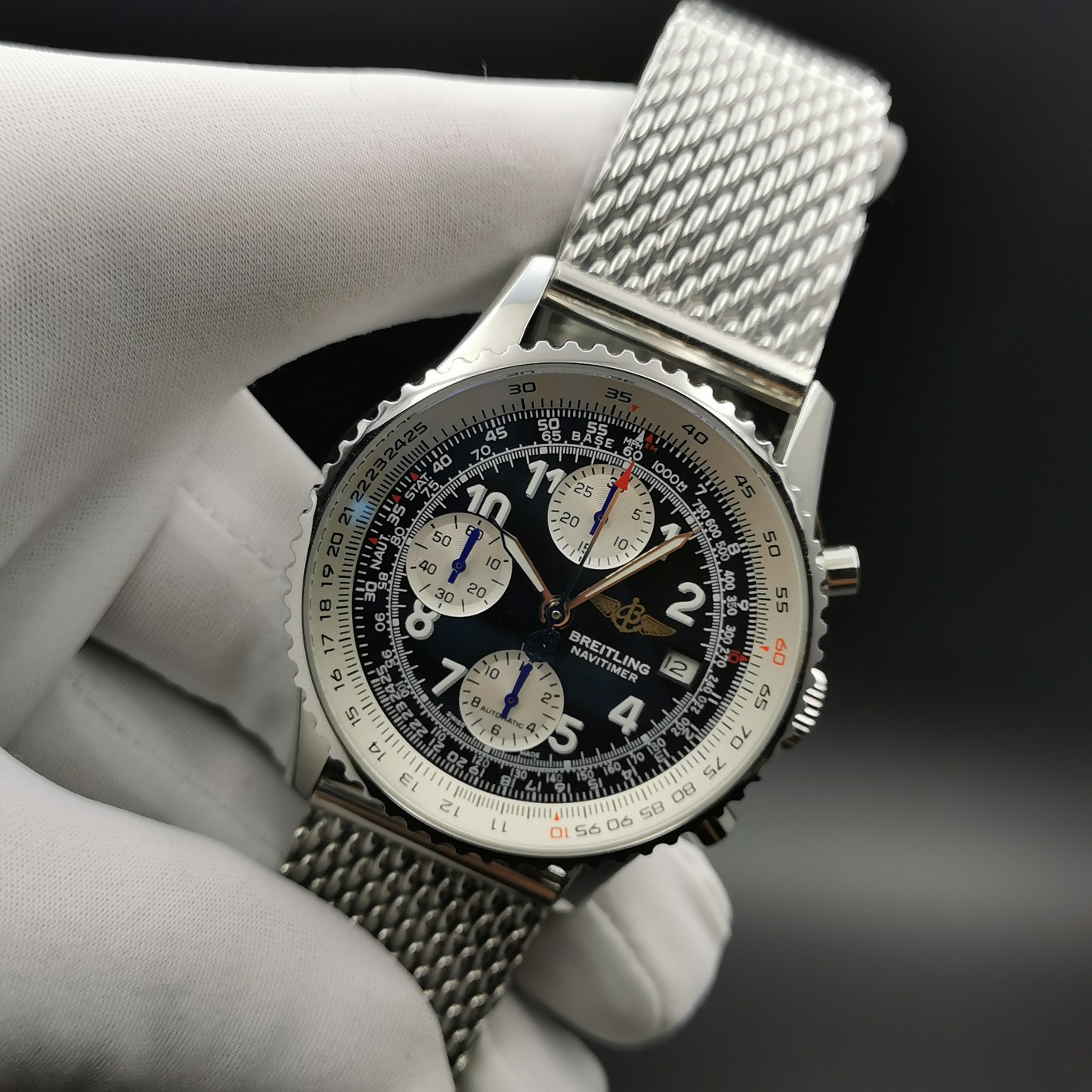 Breitling classic aviation chronograph A13322