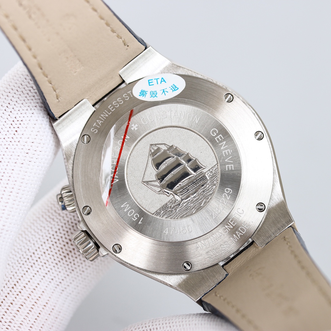 TWA Vacheron Constantin multi-function wristwatch is elegant