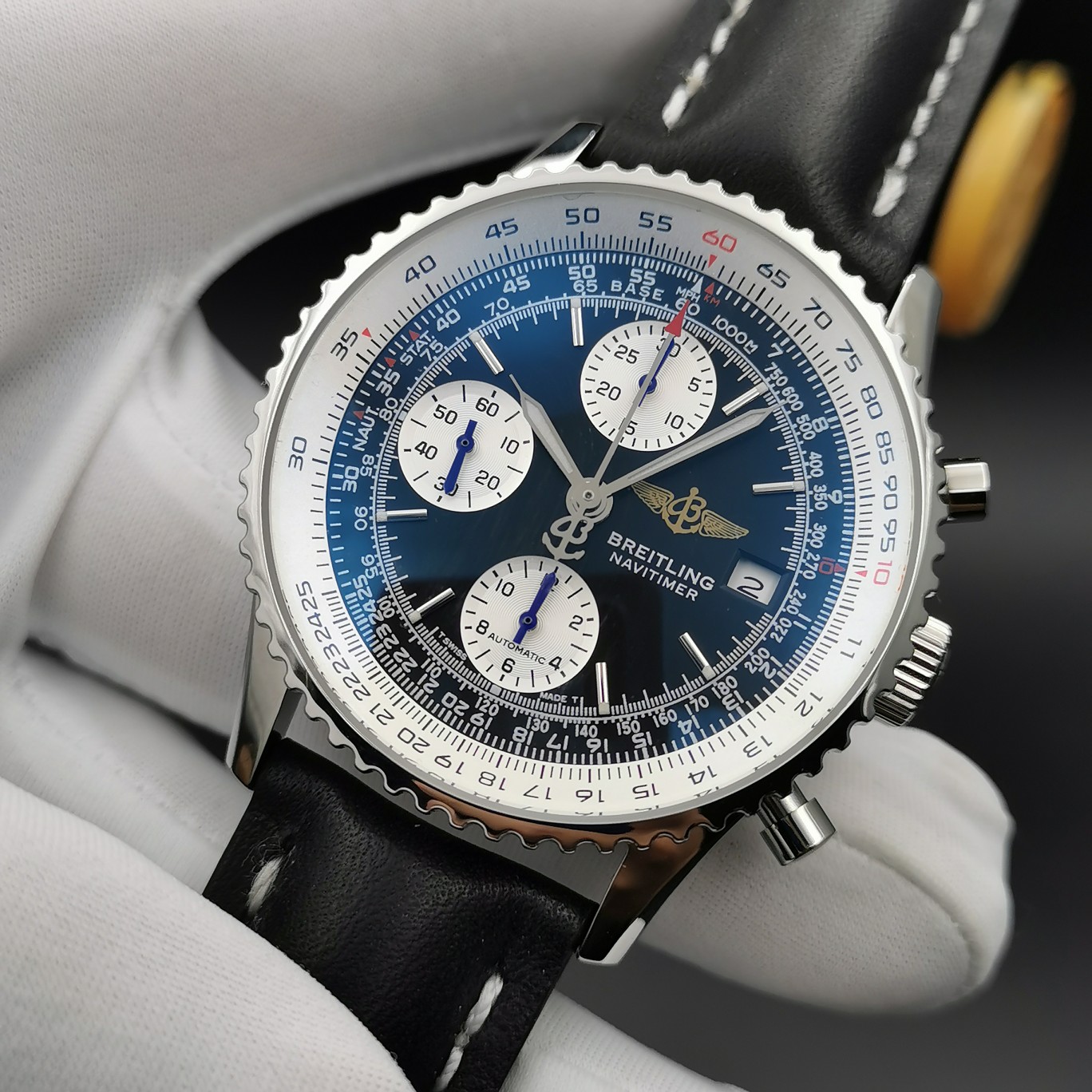 Breitling classic aviation chronograph A13322